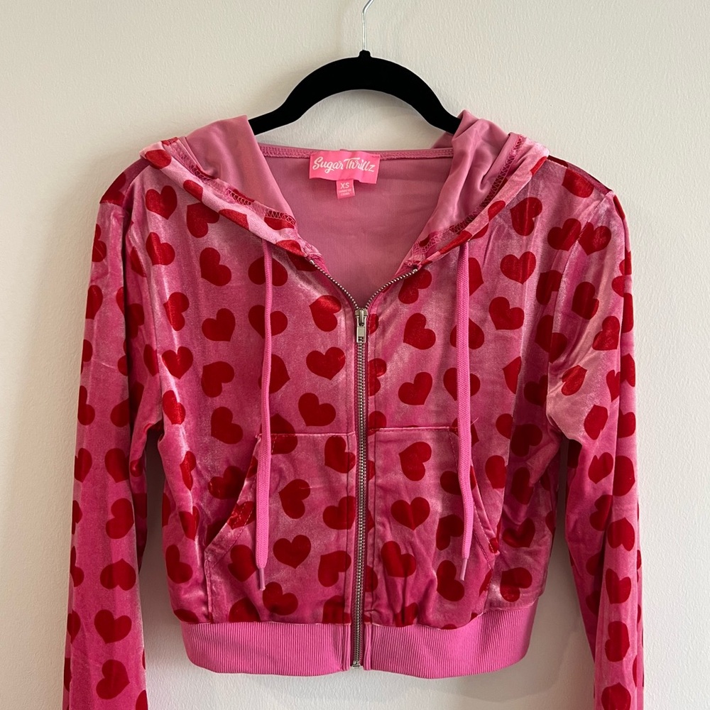 Loyal Maneater Velour Track Jacket